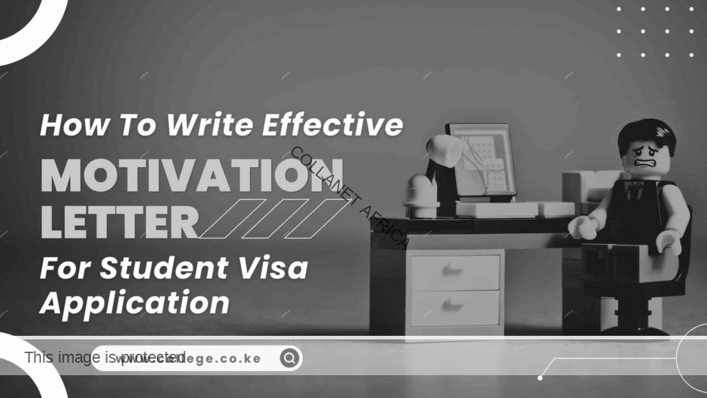 motivation letter for student visa application