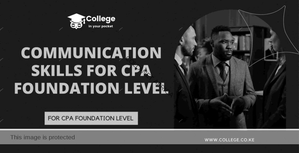 communication skills for cpa foundation level