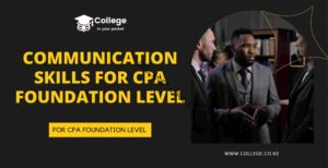 communication skills for cpa foundation level
