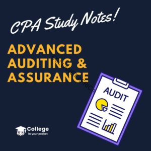 advanced auditing and assurance study notes
