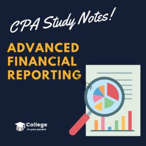 advanced financial reporting study notes